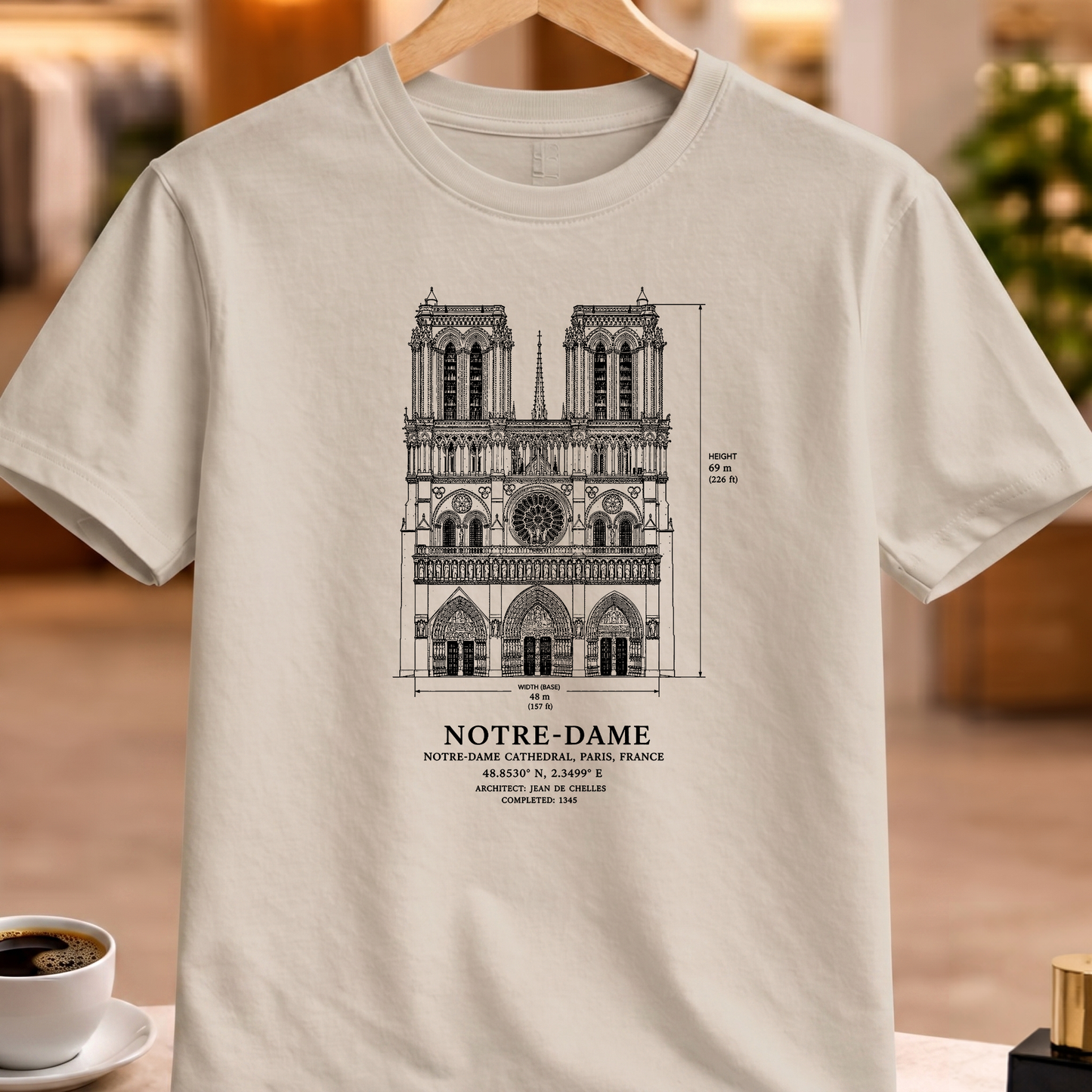 NOTRE DAME STRUCTURAL TEE