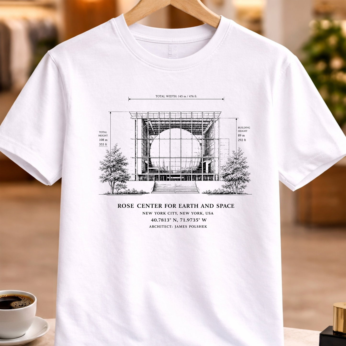 ROSE CENTER FOR EARTH AND SPACE STRUCTURAL TEE
