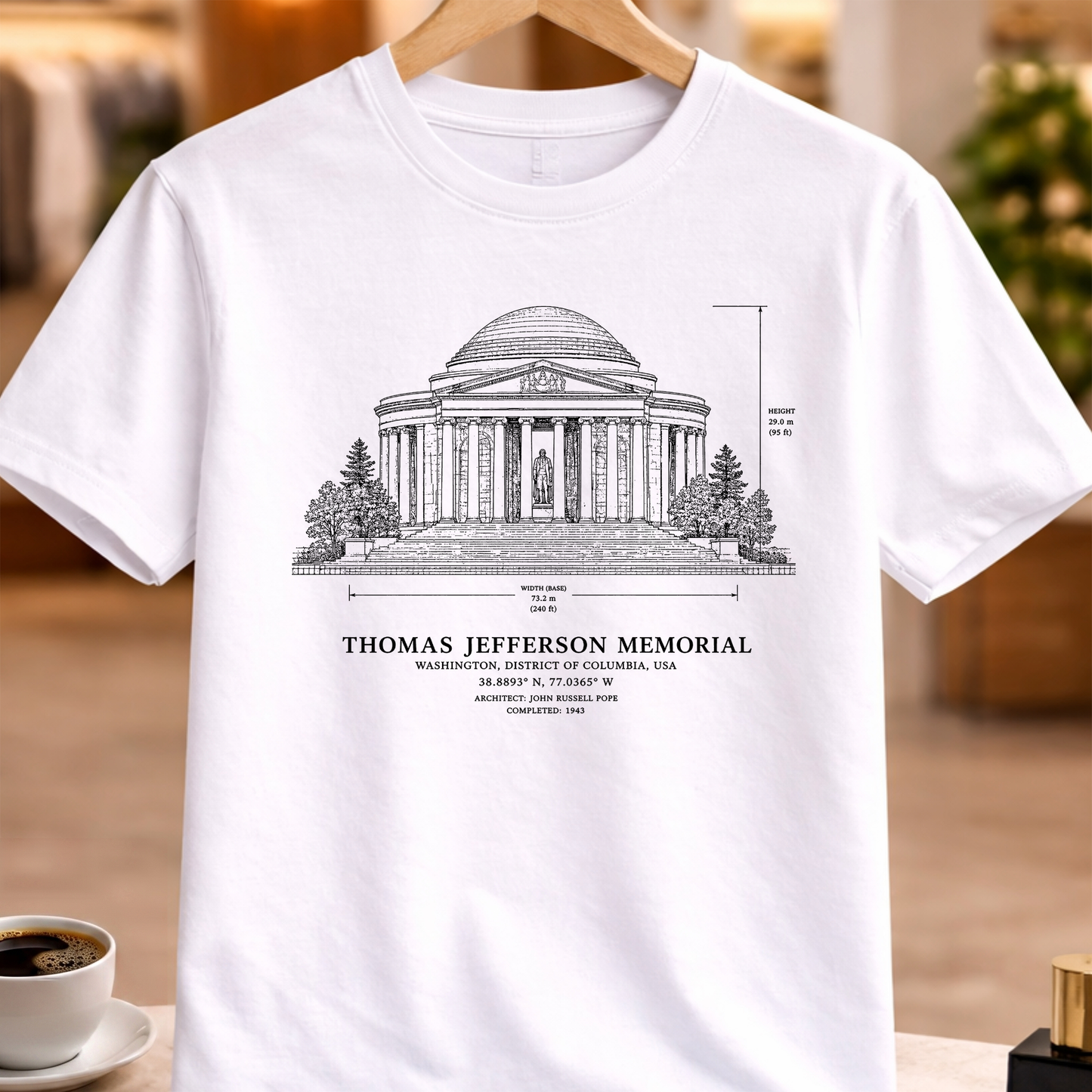 THOMAS JEFFERSON MEMORIAL STRUCTURAL TEE