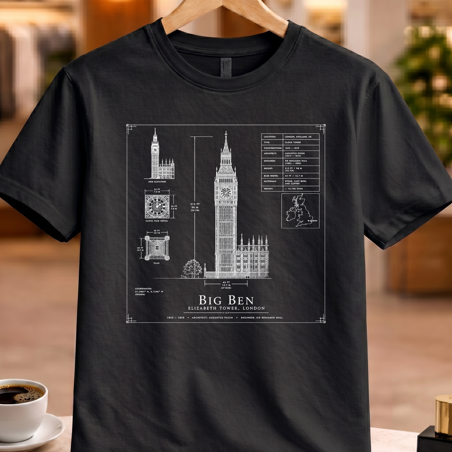 BIG BEN TECHNICAL TEE