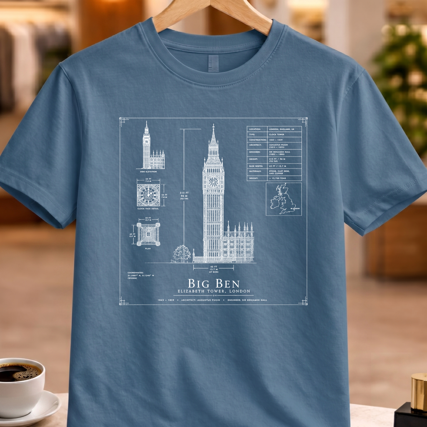 BIG BEN TECHNICAL TEE