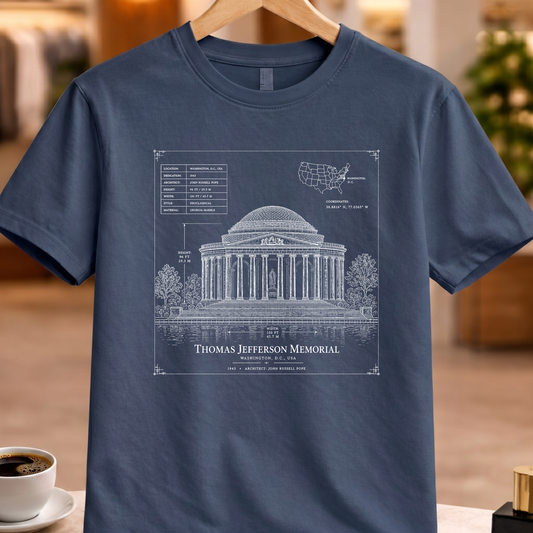 THOMAS JEFFERSON MEMORIAL TECHNICAL TEE