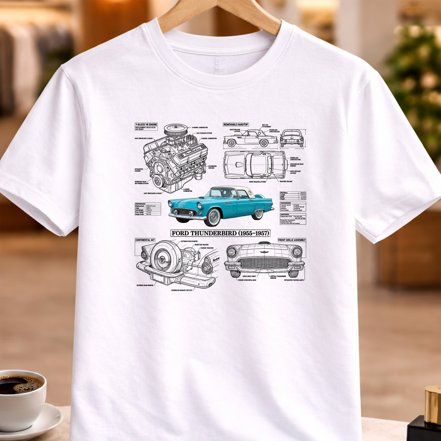 FORD THUNDERBIRD T-SHIRT