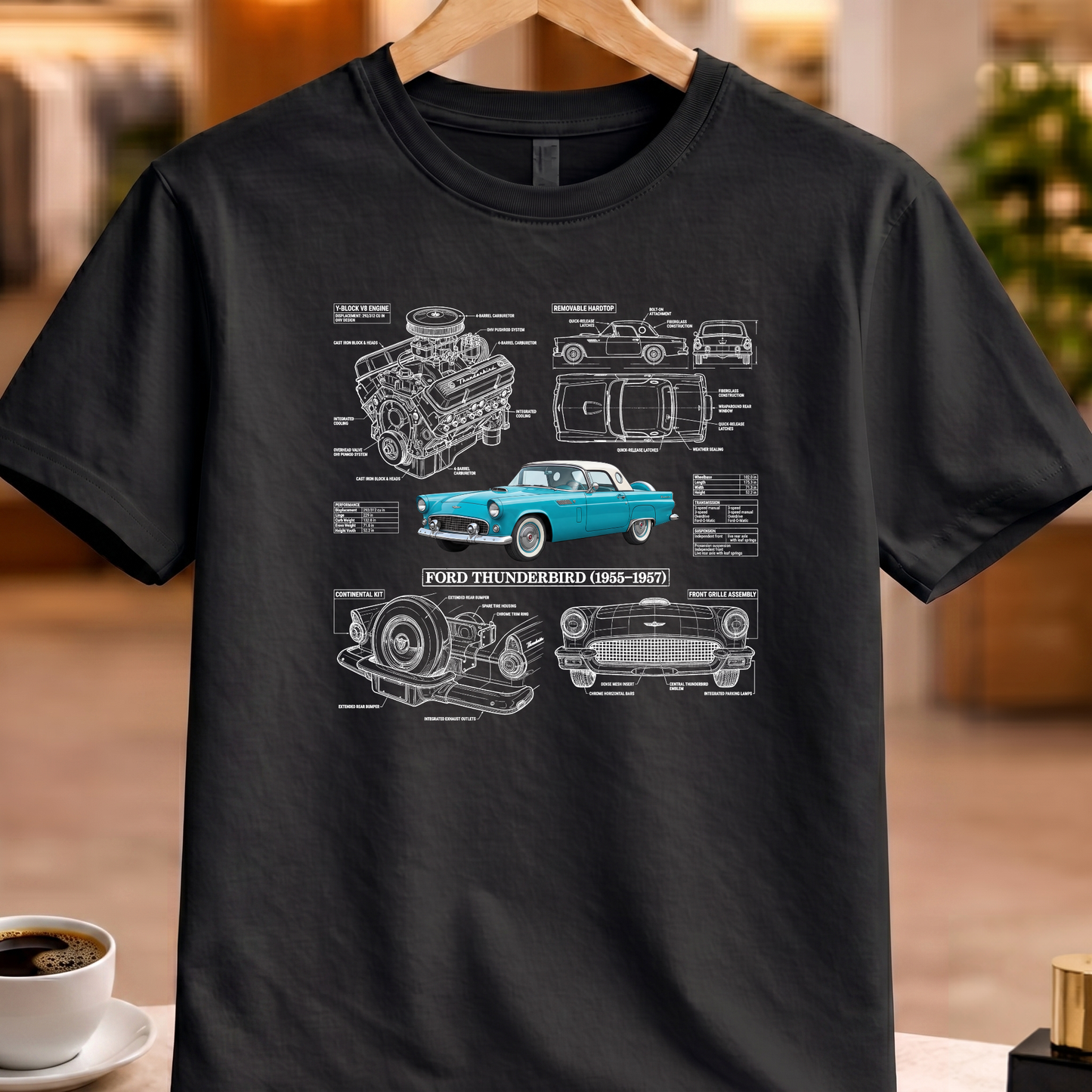 FORD THUNDERBIRD T-SHIRT