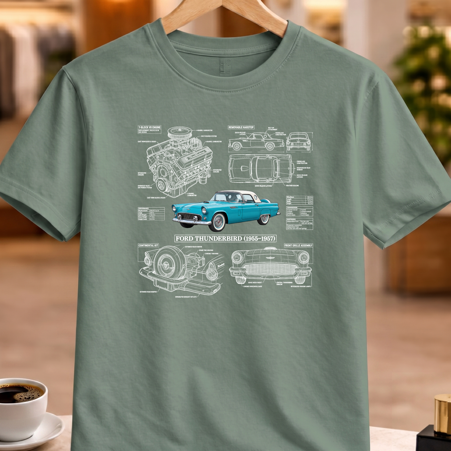 FORD THUNDERBIRD T-SHIRT