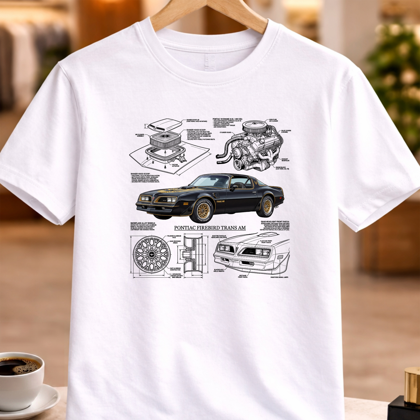 PONTIAC FIREBIRD TRANS AM T-SHIRT