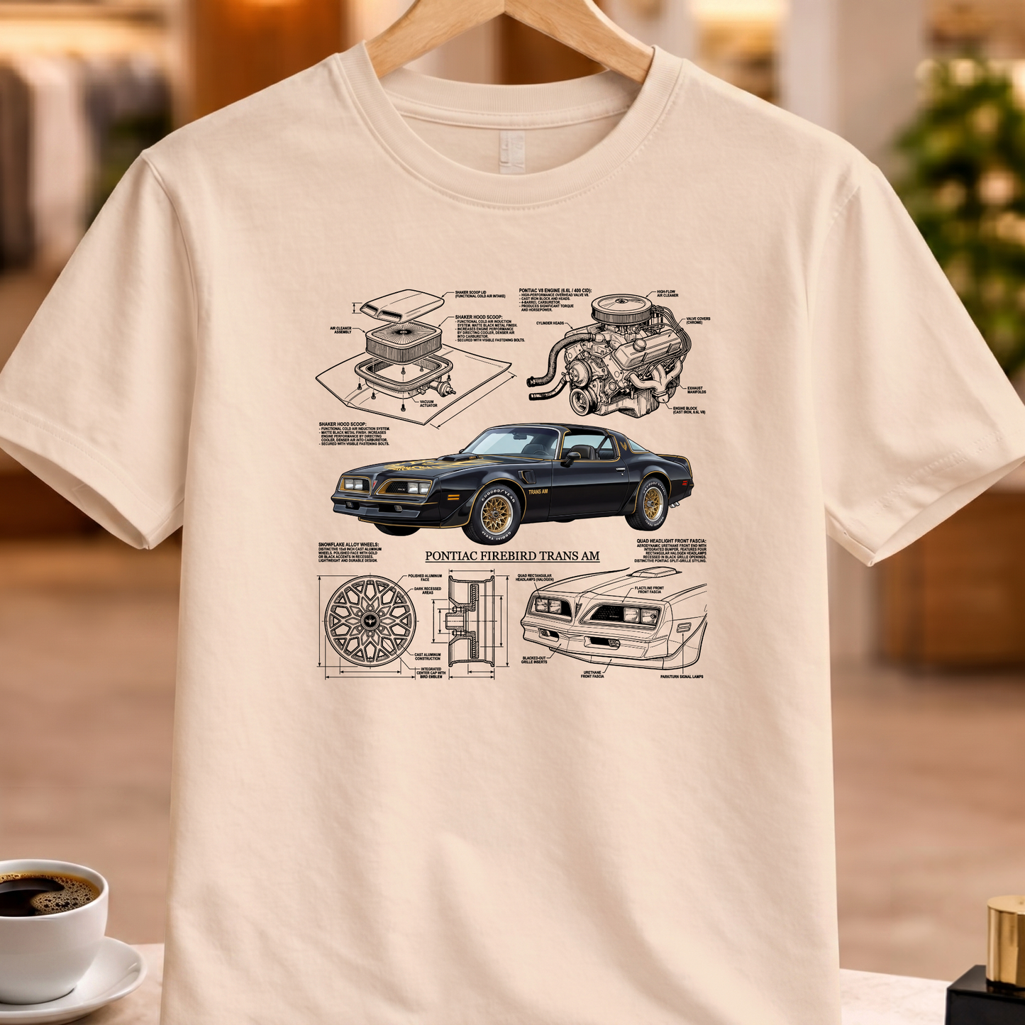 PONTIAC FIREBIRD TRANS AM T-SHIRT