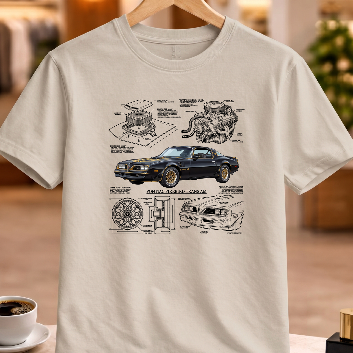 PONTIAC FIREBIRD TRANS AM T-SHIRT