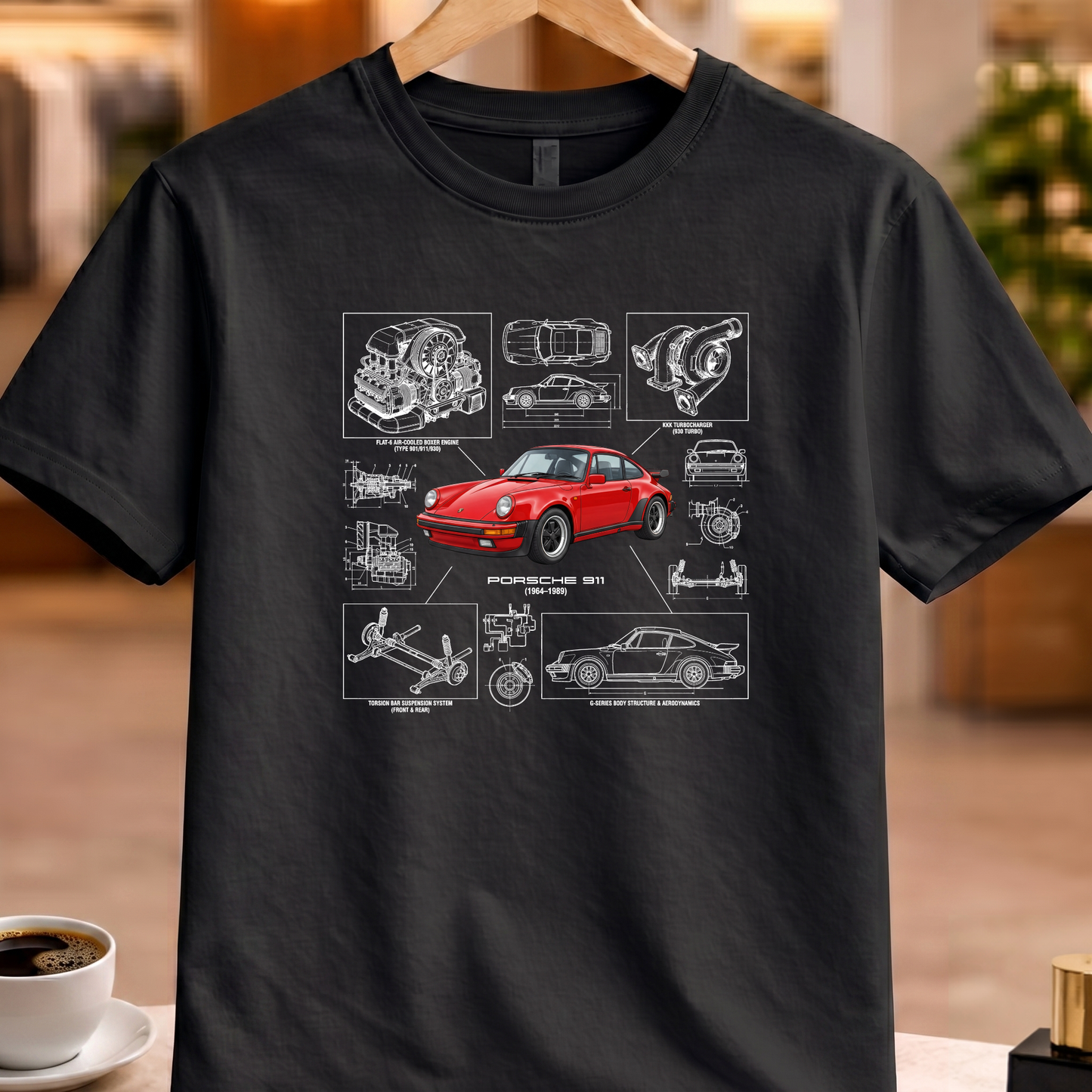 PORSCHE 911 T-SHIRT