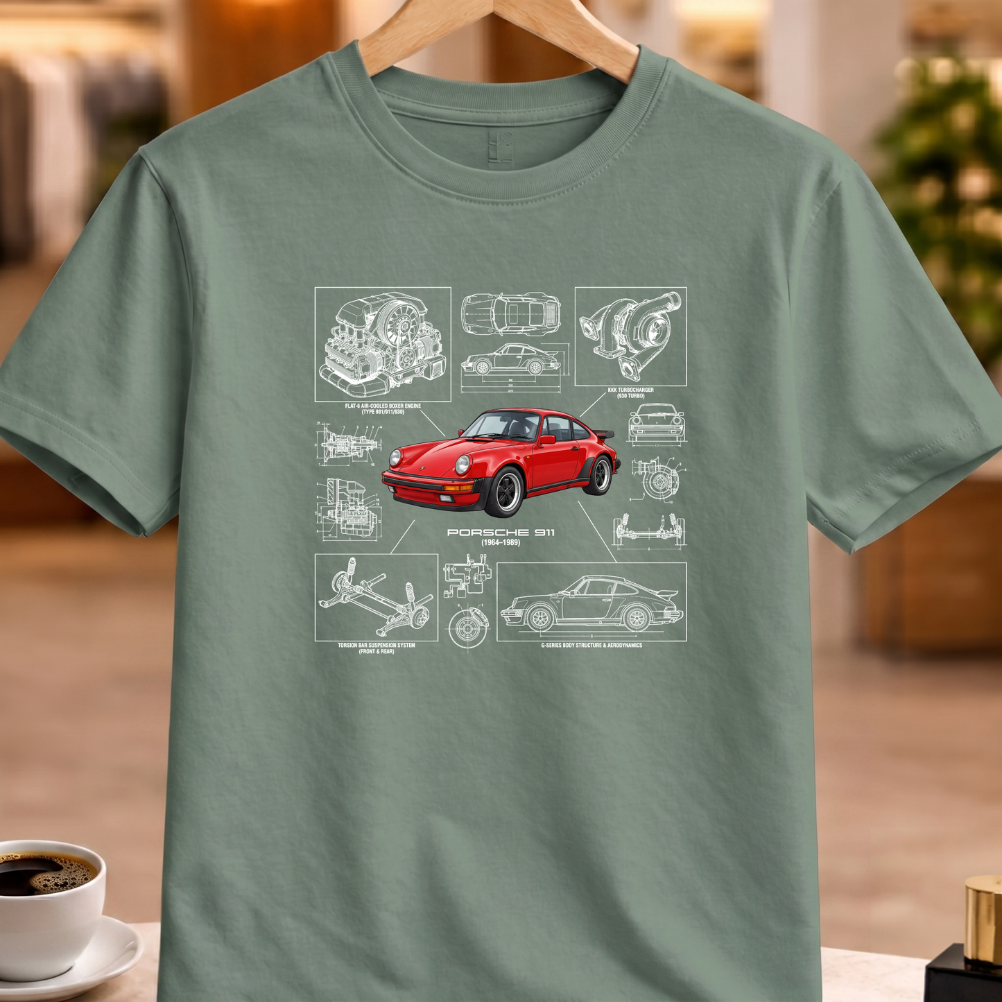 PORSCHE 911 T-SHIRT
