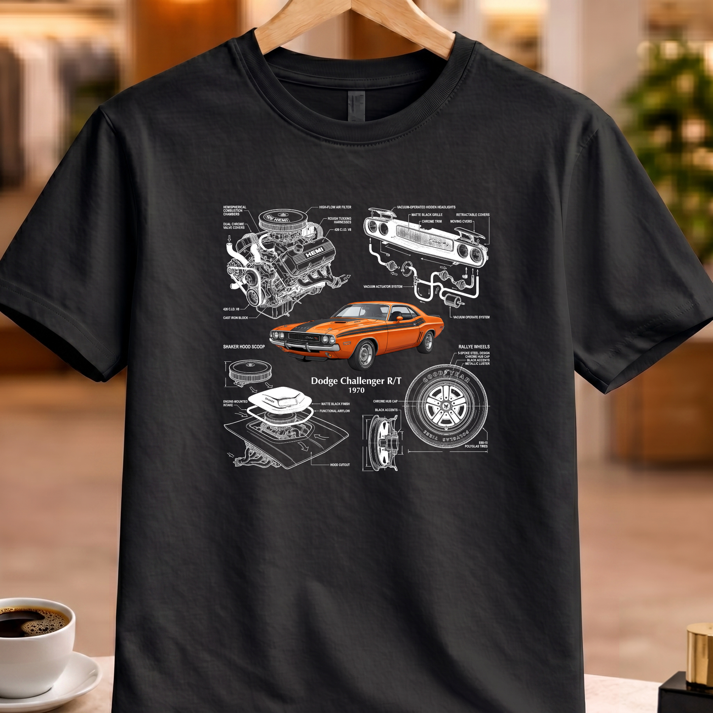 DODGE CHALLENGER RT T-SHIRT