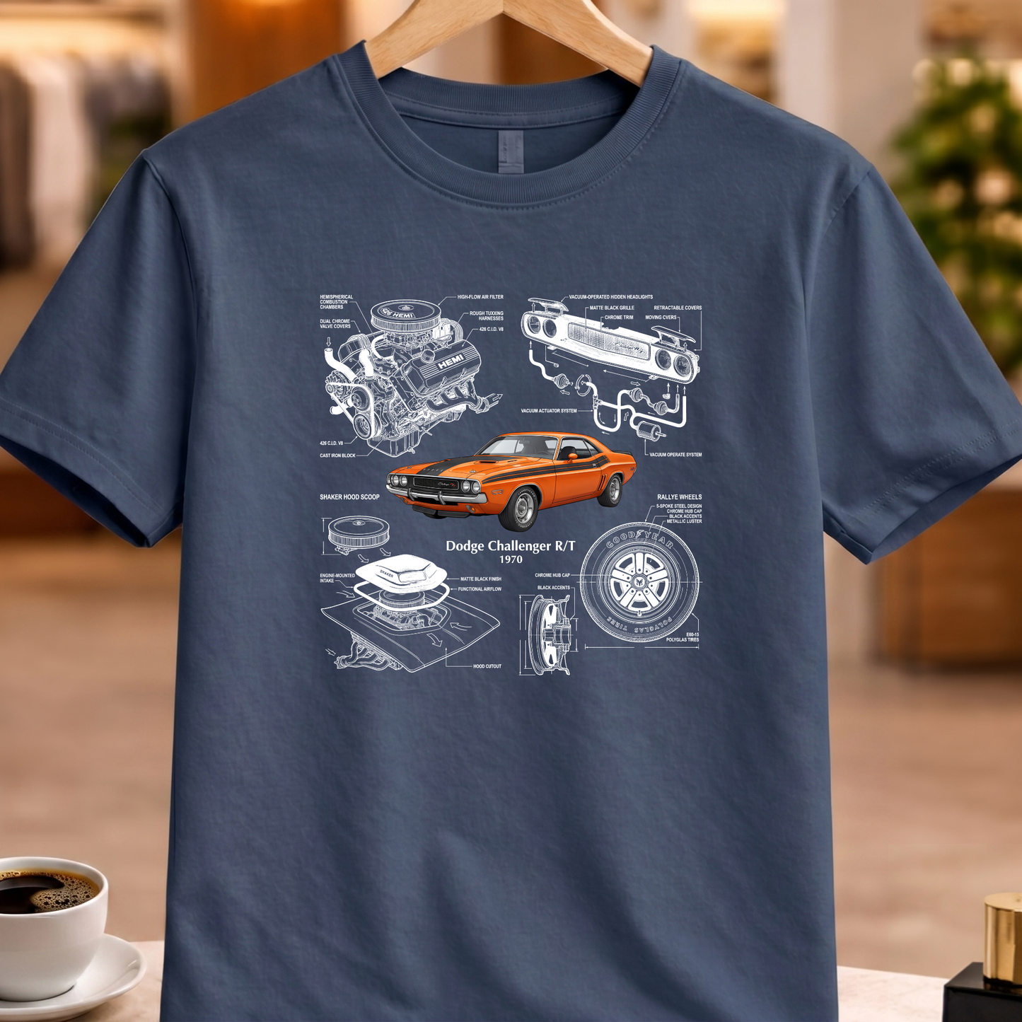 DODGE CHALLENGER RT T-SHIRT