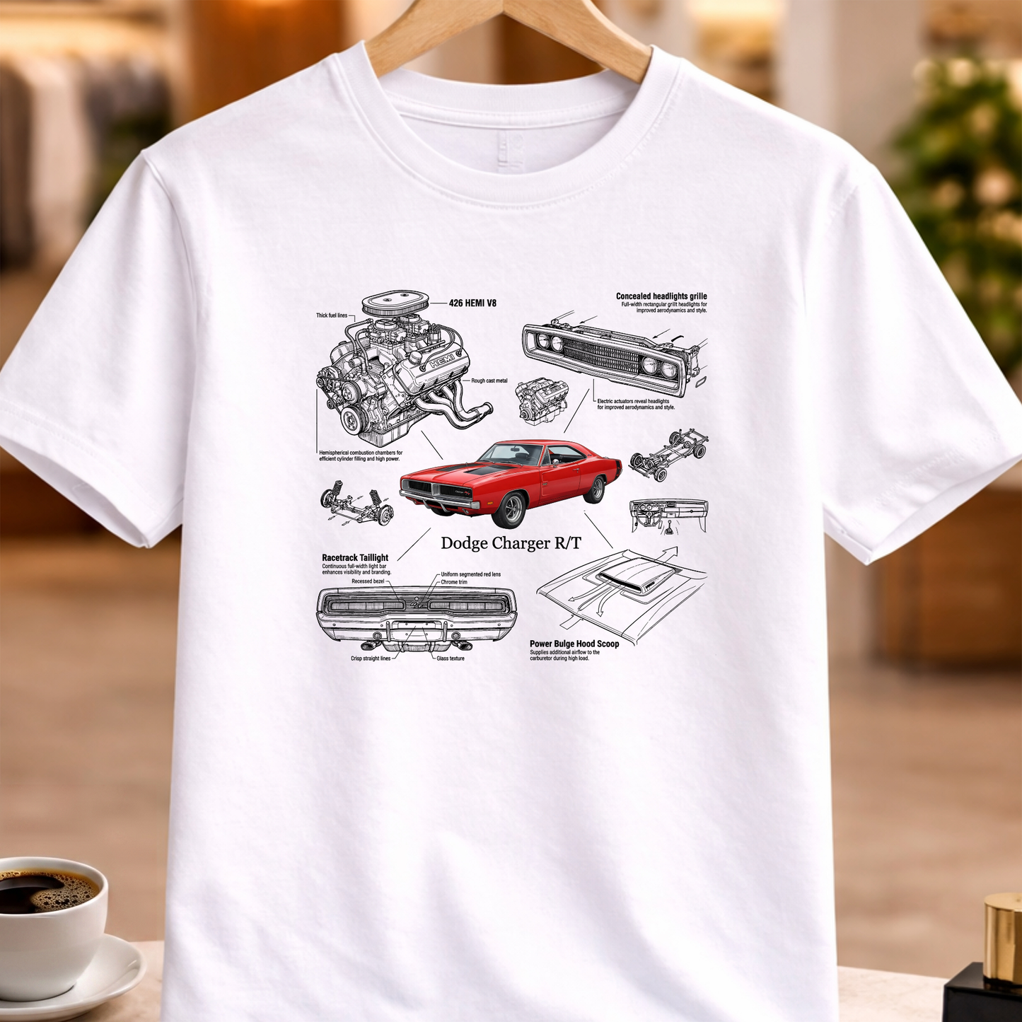 DODGE CHARGER T-SHIRT