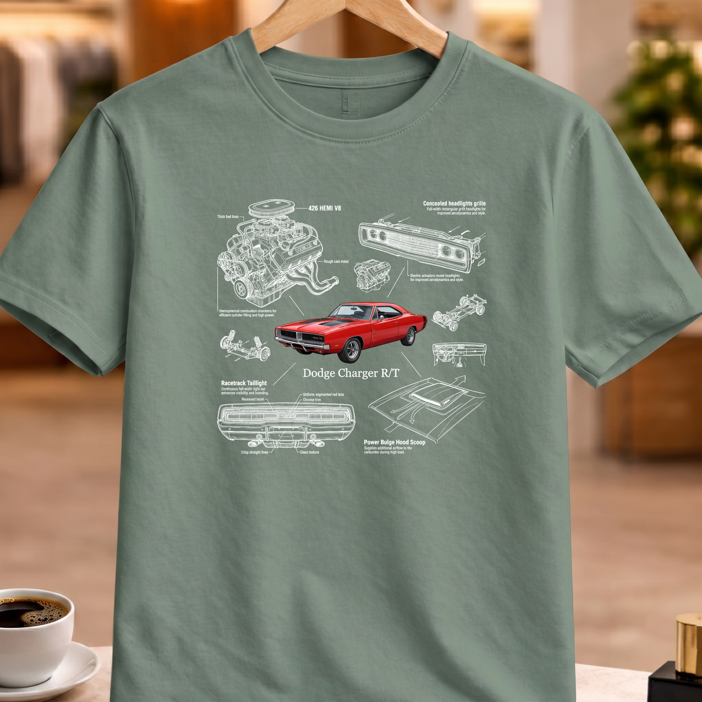 DODGE CHARGER T-SHIRT