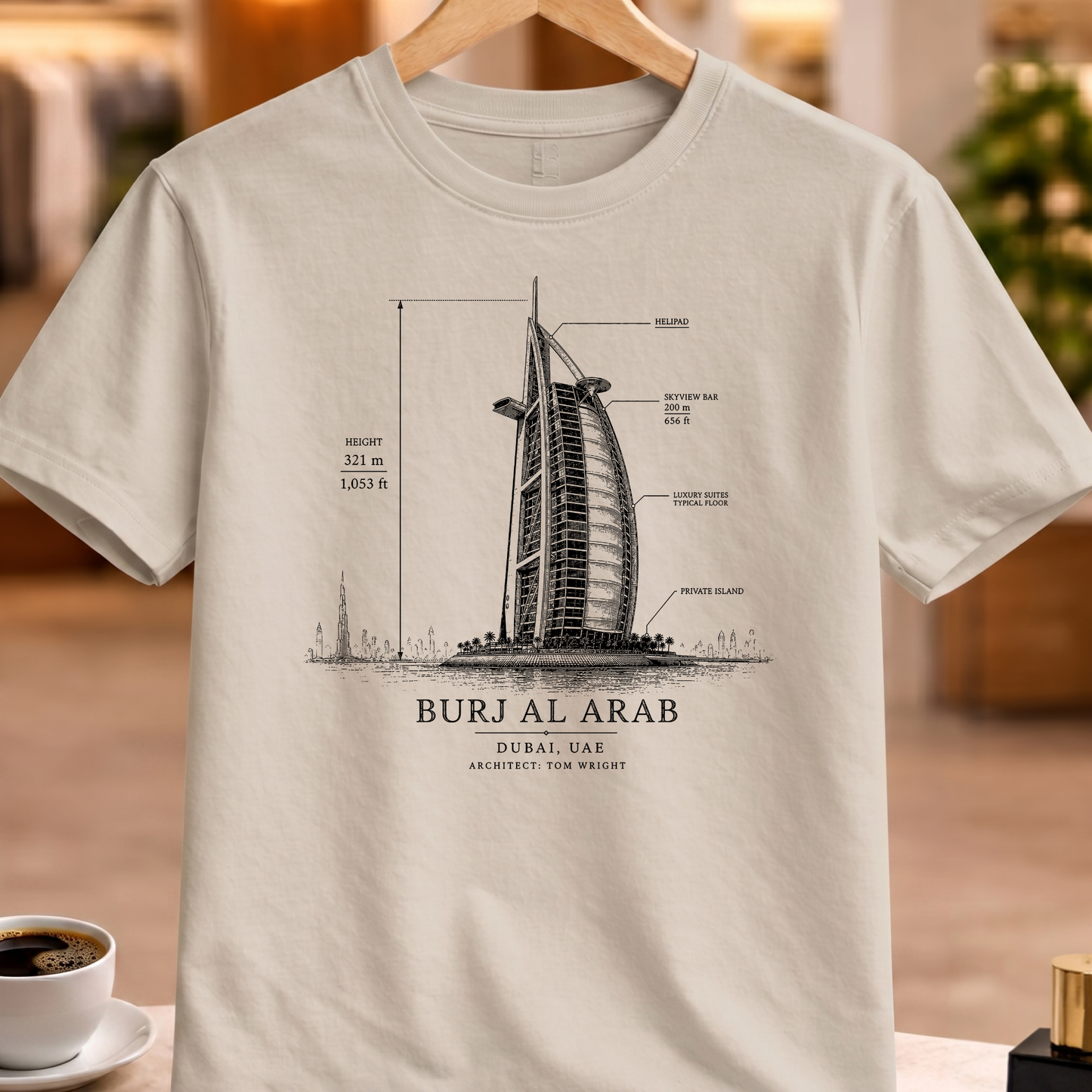 BURJ AL ARAB STRUCTURAL TEE