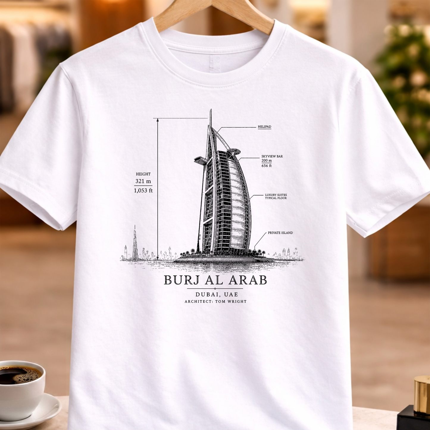 BURJ AL ARAB STRUCTURAL TEE