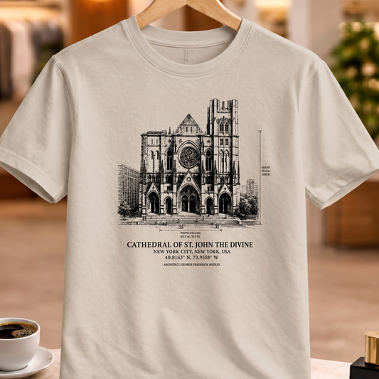 CATHEDRAL OF ST. JOHN THE DIVINE STRUCTURAL TEE