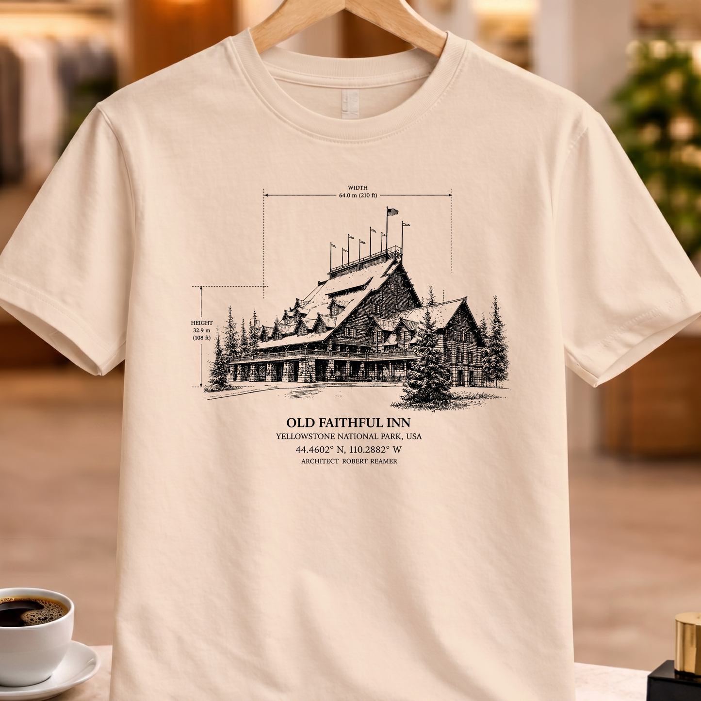 OLD FAITHFUL INN STRUCTURAL TEE