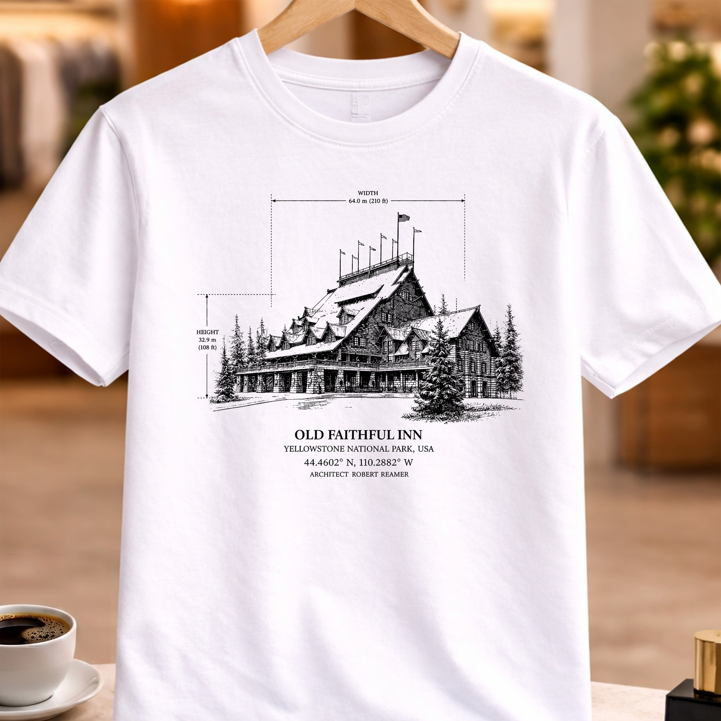 OLD FAITHFUL INN STRUCTURAL TEE