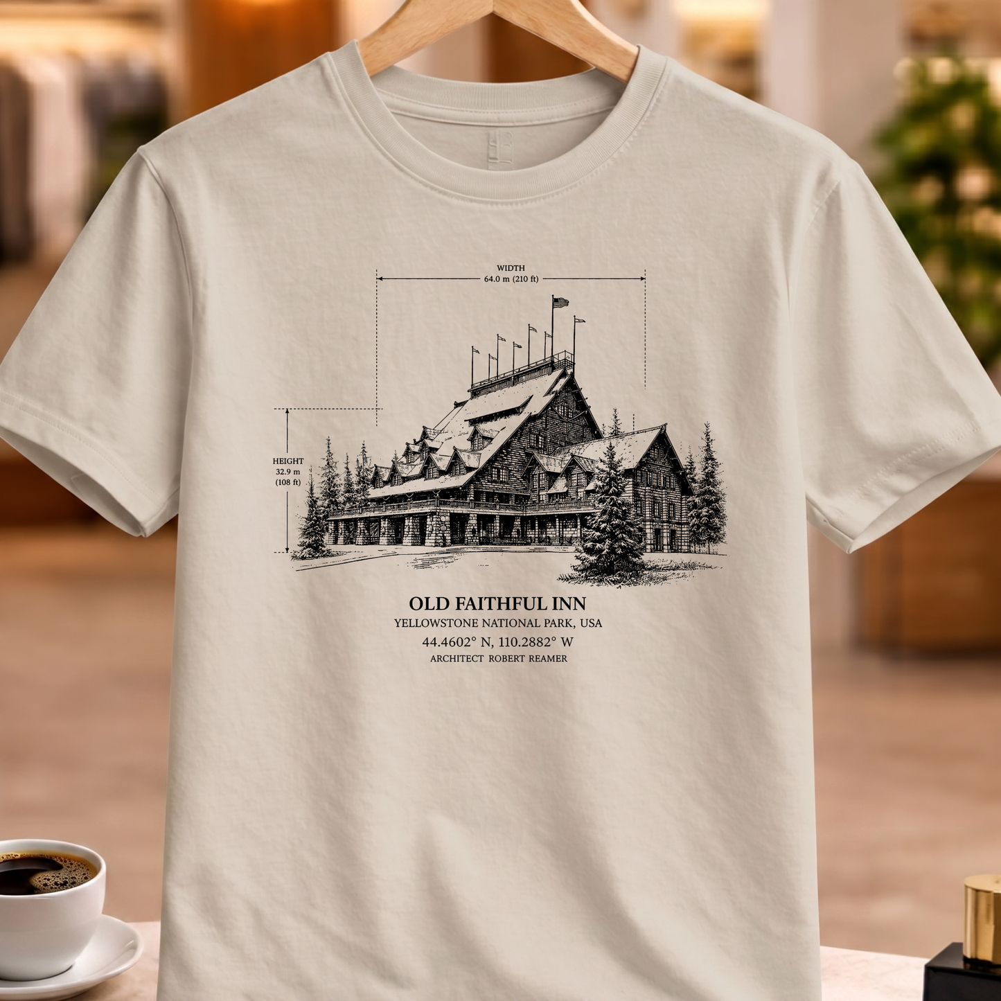 OLD FAITHFUL INN STRUCTURAL TEE