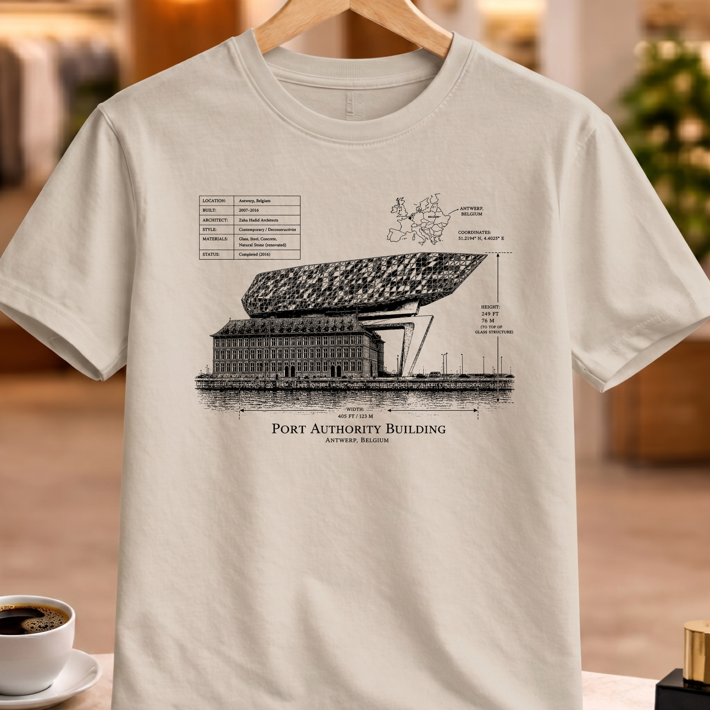 PORT AUTHORITY BUILDING STRUCTURAL TEE