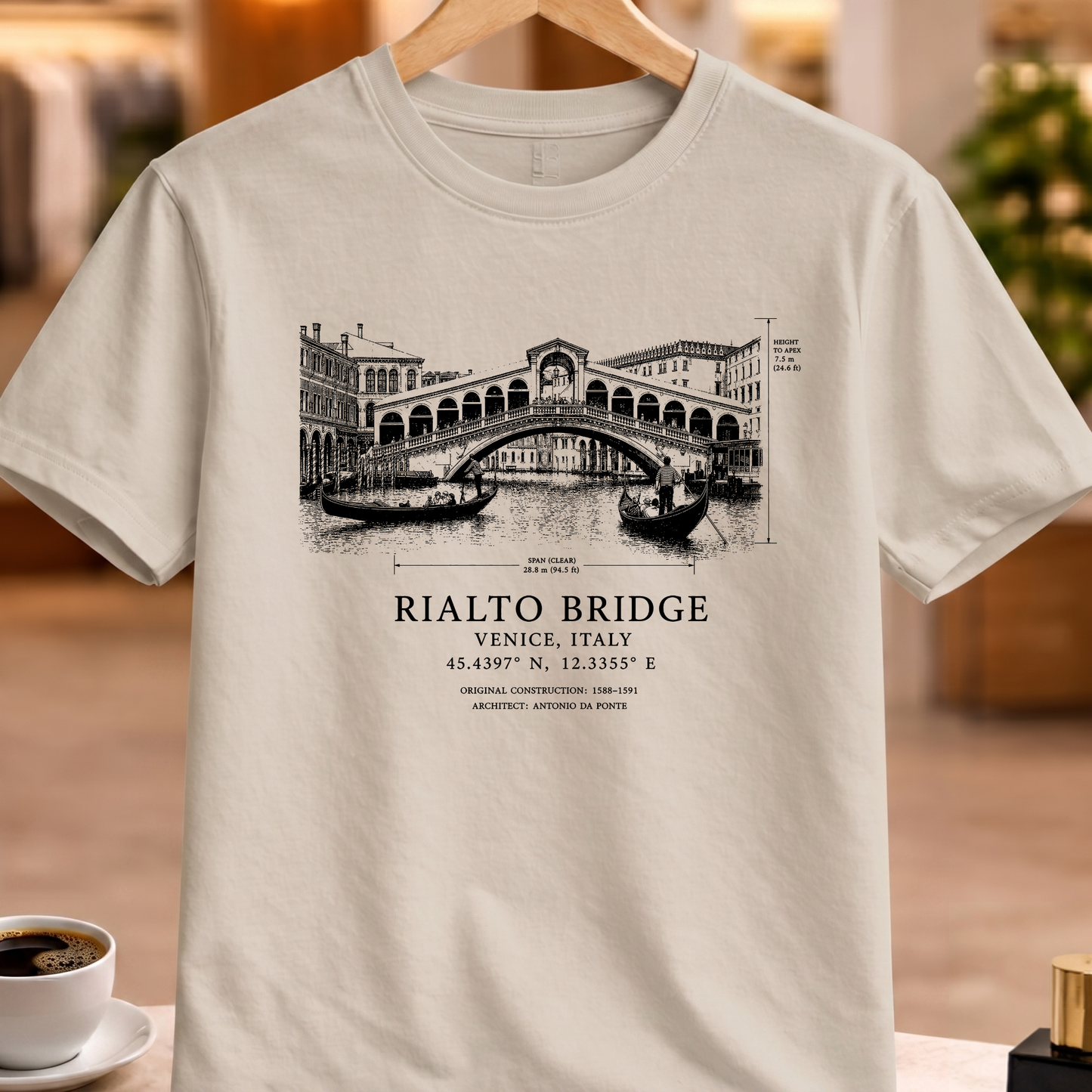 RIALTO BRIDGE STRUCTURAL TEE