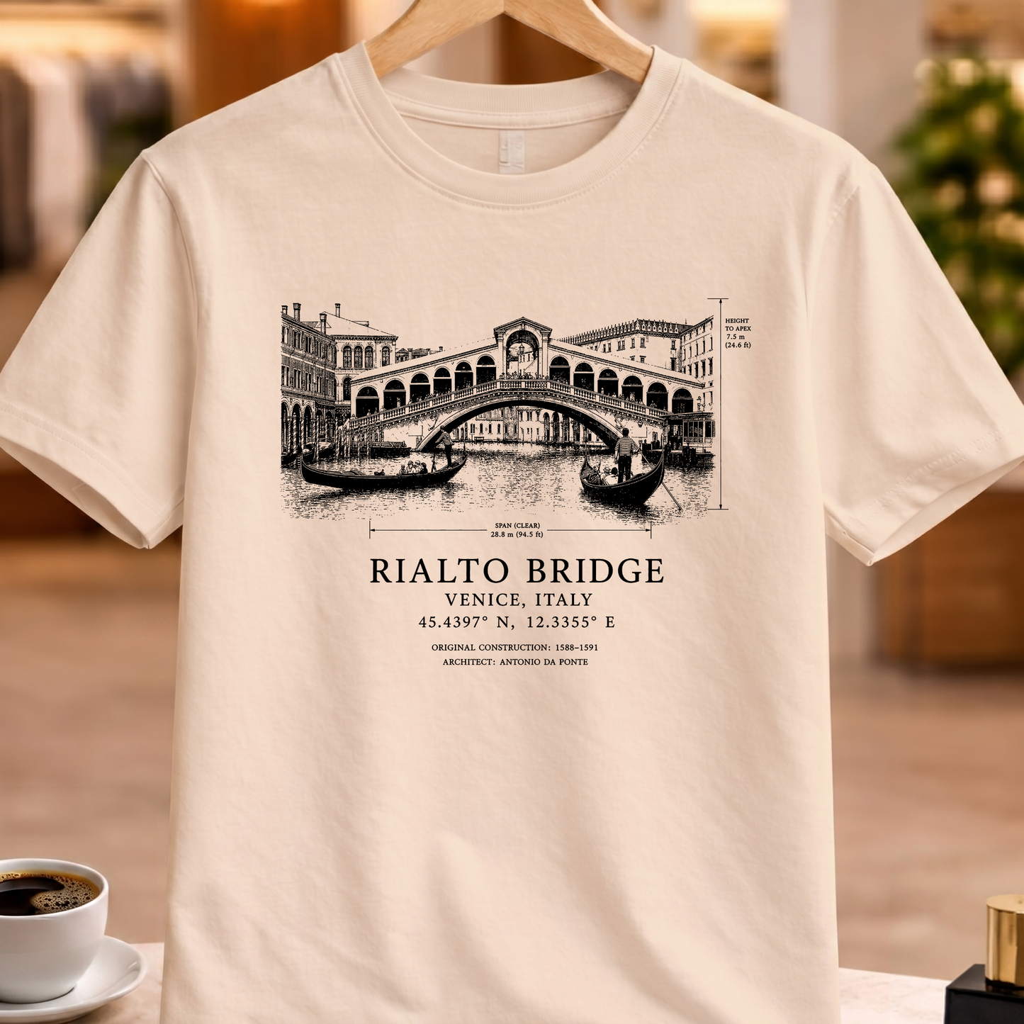 RIALTO BRIDGE STRUCTURAL TEE