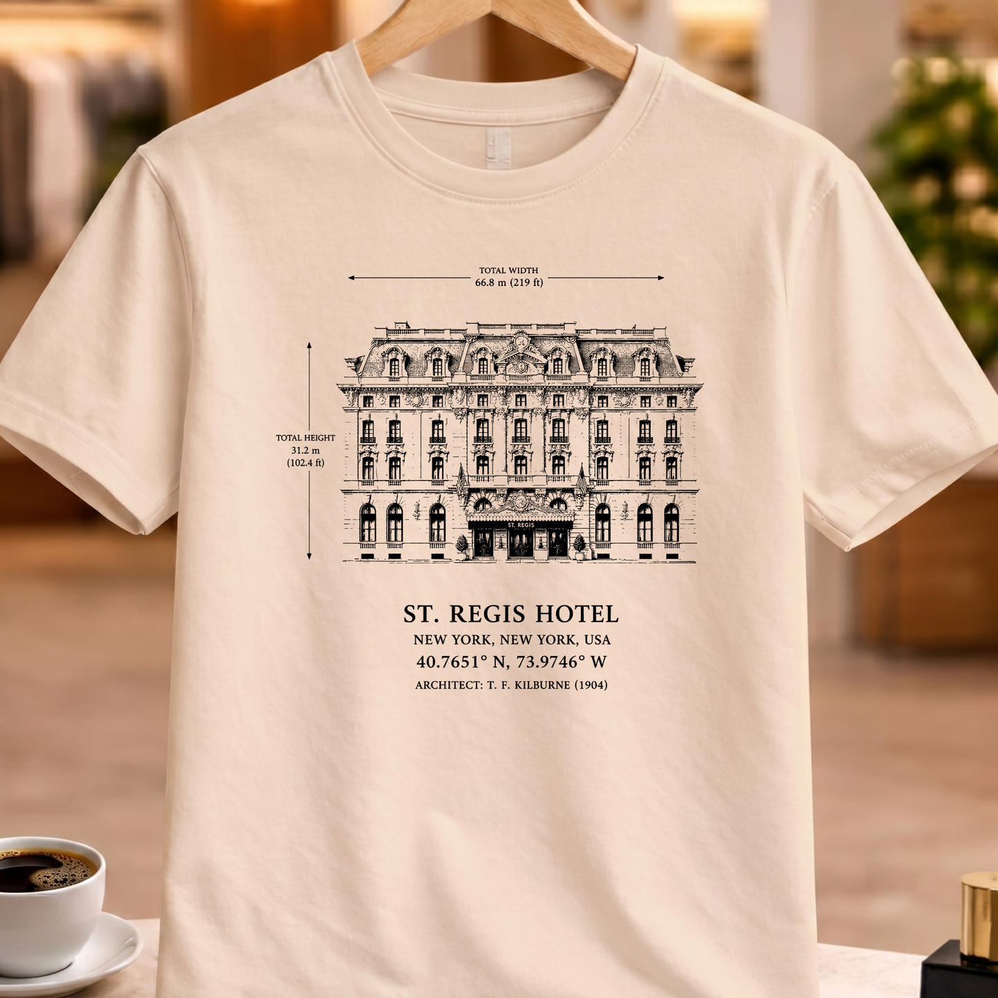 ST. REGIS HOTEL STRUCTURAL TEE
