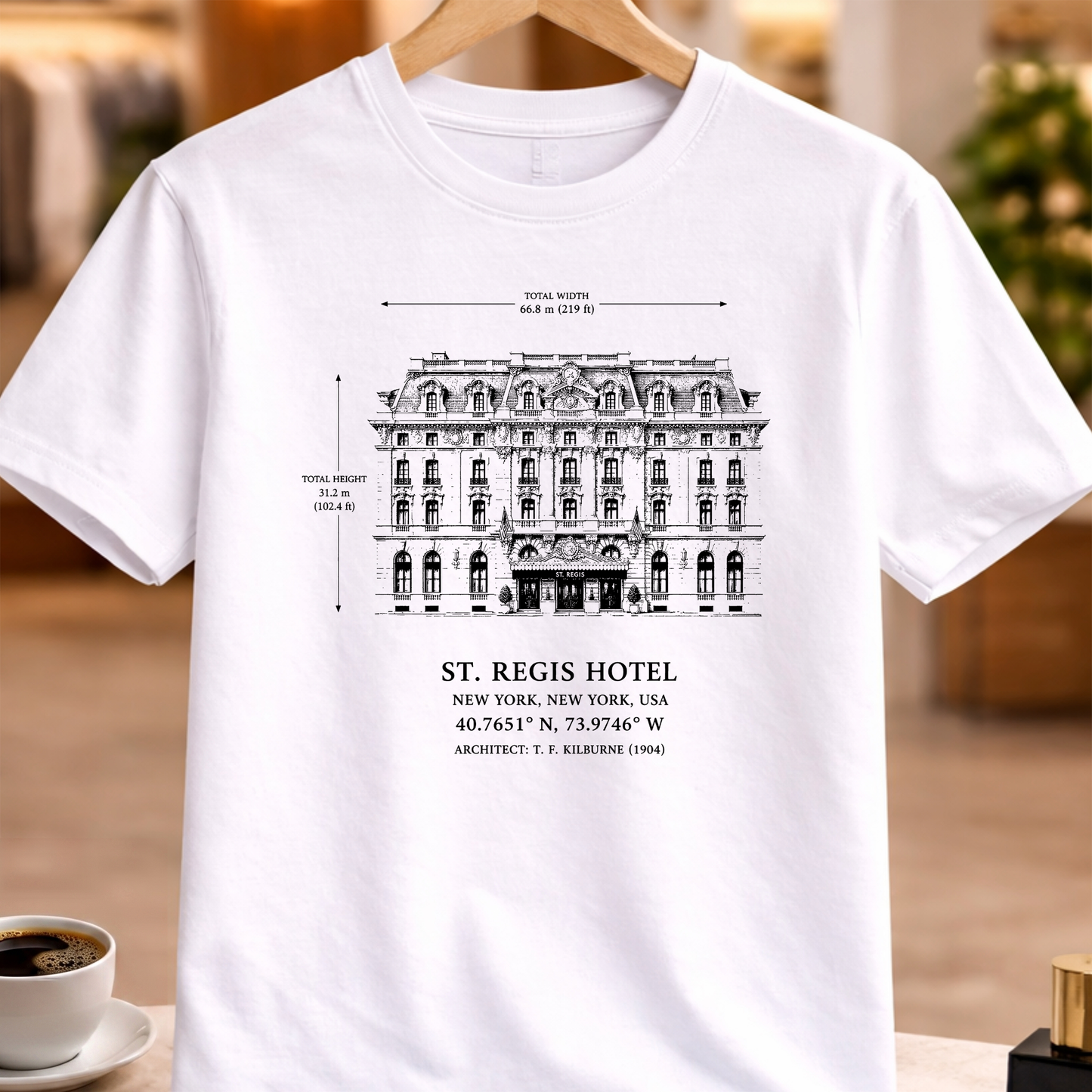 ST. REGIS HOTEL STRUCTURAL TEE