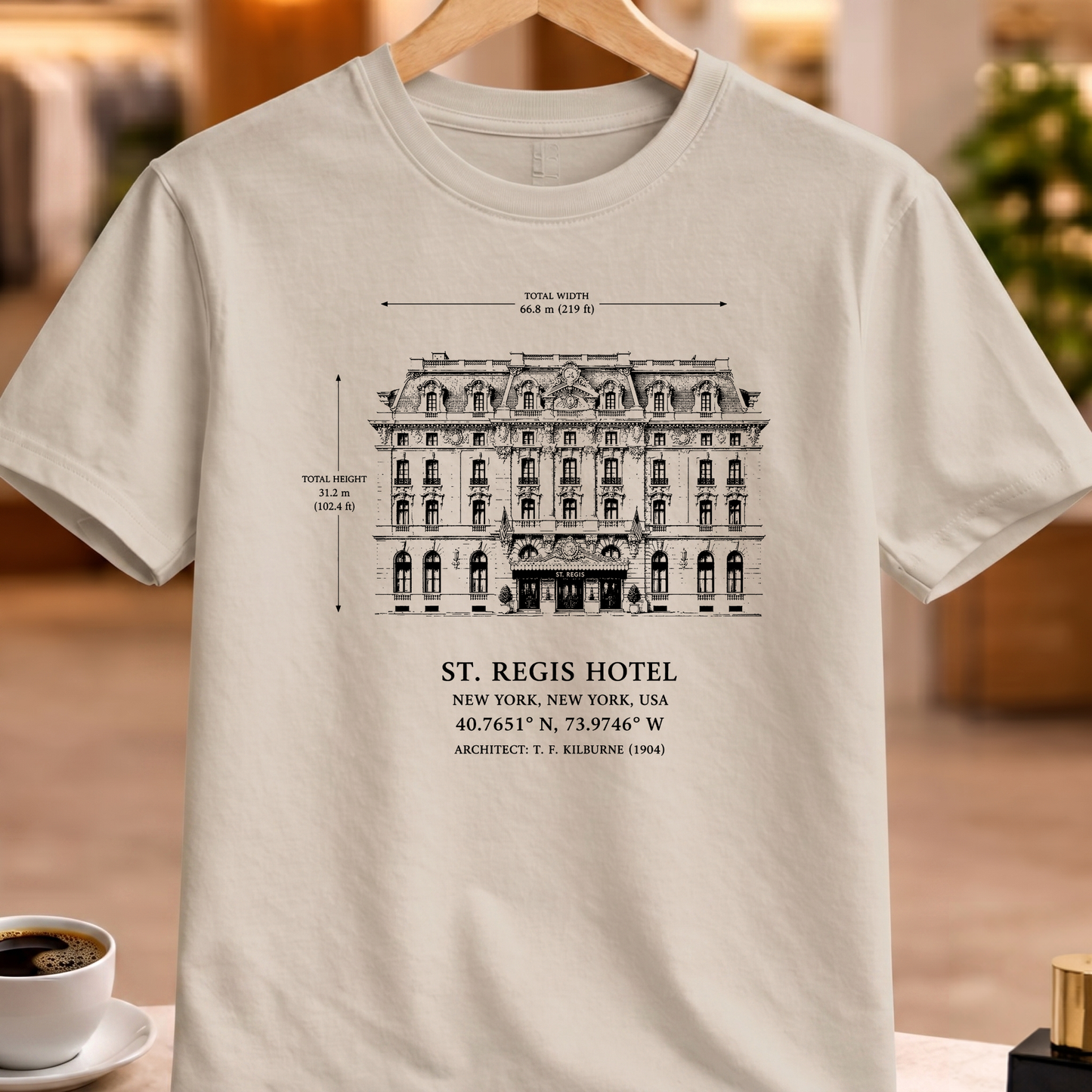 ST. REGIS HOTEL STRUCTURAL TEE