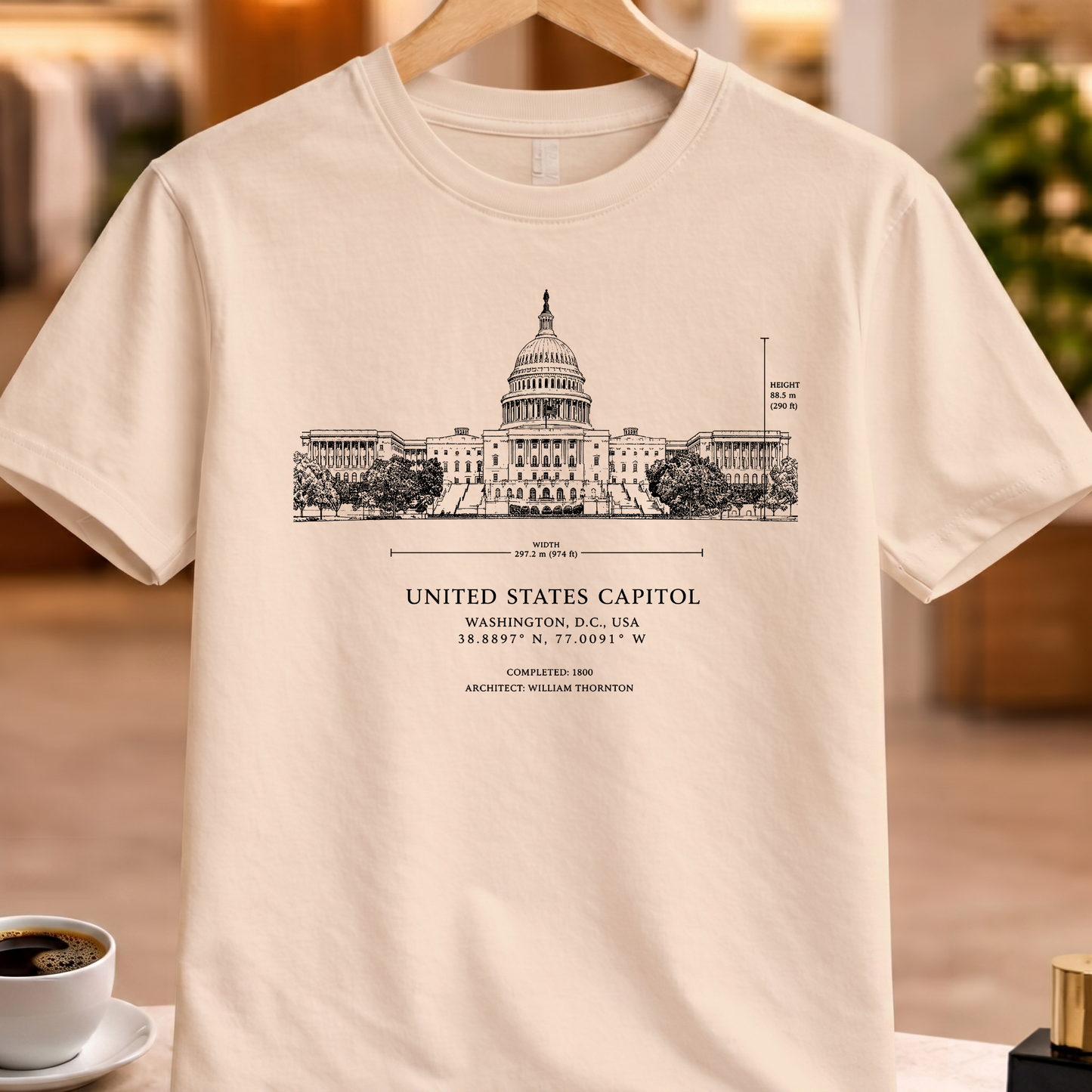 UNITED STATES CAPITOL STRUCTURAL TEE