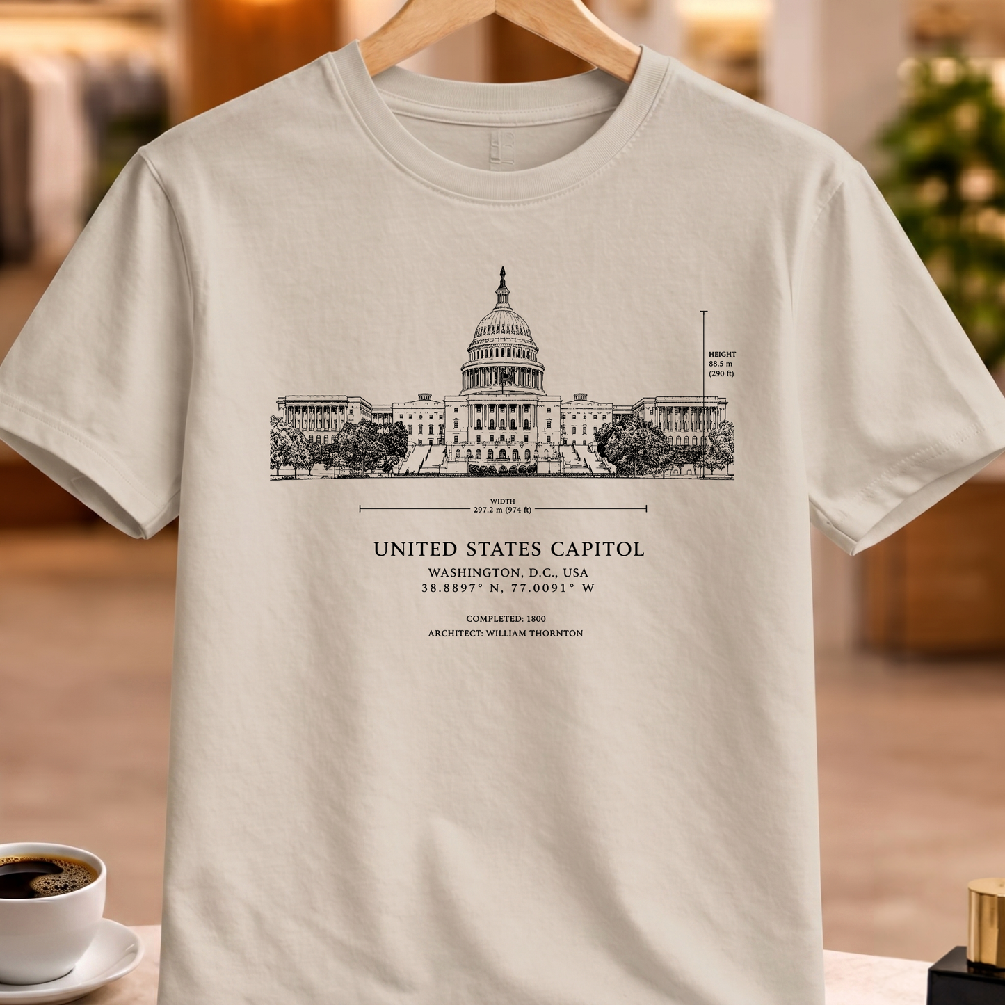 UNITED STATES CAPITOL STRUCTURAL TEE