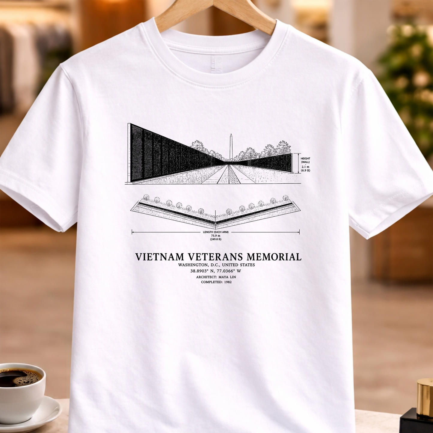VIETNAM VETERANS MEMORIAL STRUCTURAL TEE