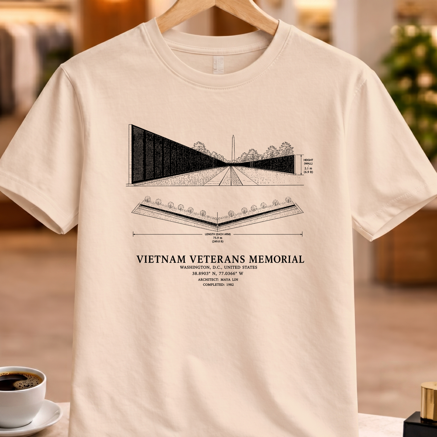 VIETNAM VETERANS MEMORIAL STRUCTURAL TEE