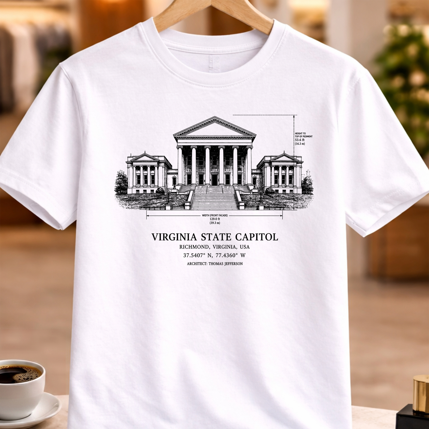 VIRGINIA STATE CAPITOL STRUCTURAL TEE
