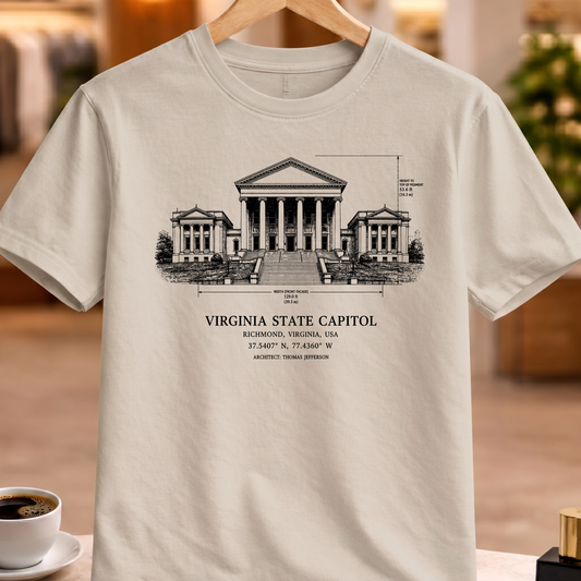 VIRGINIA STATE CAPITOL STRUCTURAL TEE