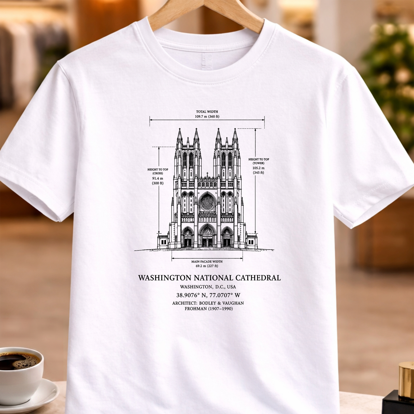 WASHINGTON NATIONAL CATHEDRAL STRUCTURAL TEE