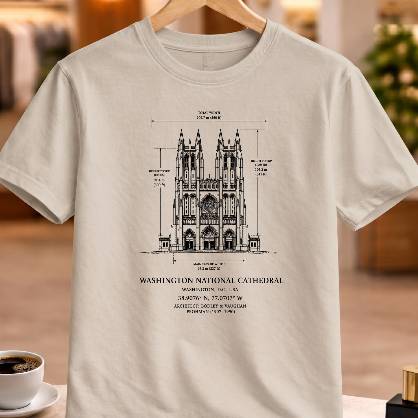 WASHINGTON NATIONAL CATHEDRAL STRUCTURAL TEE