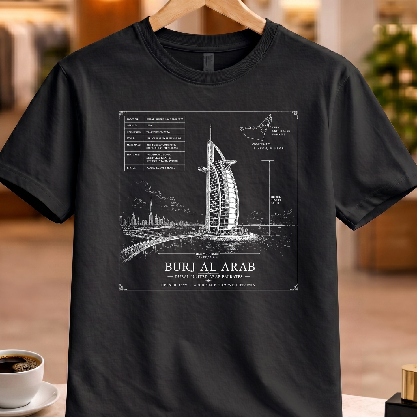 BURJ AL ARAB TECHNICAL TEE