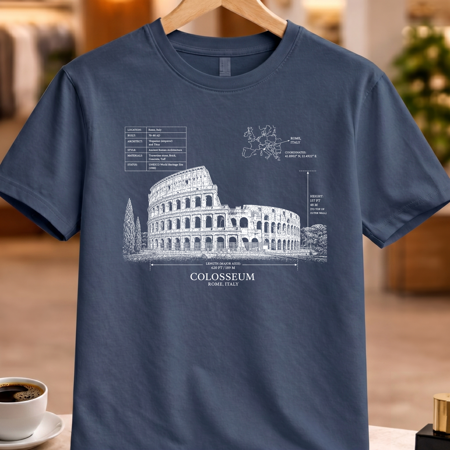 COLISEUM TECHNICAL TEE
