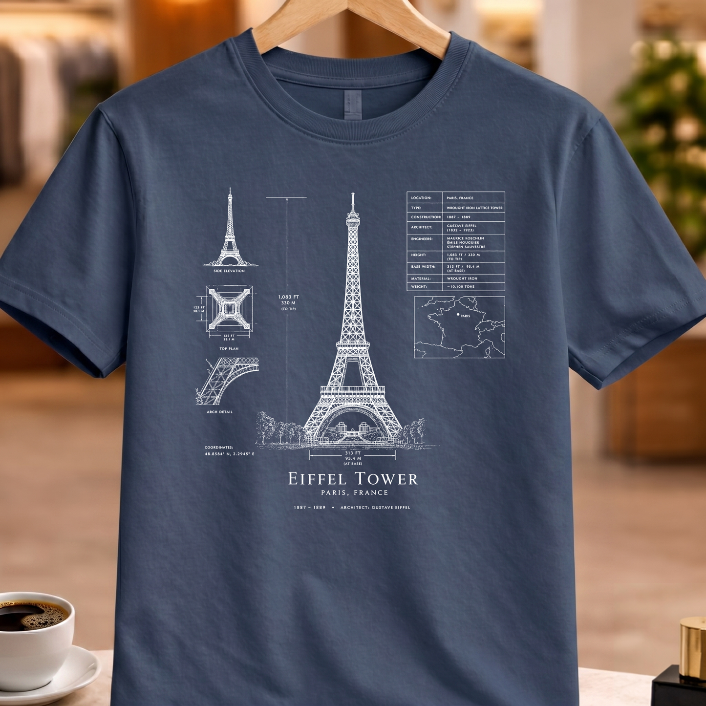 EIFFEL TOWER TECHNICAL TEE