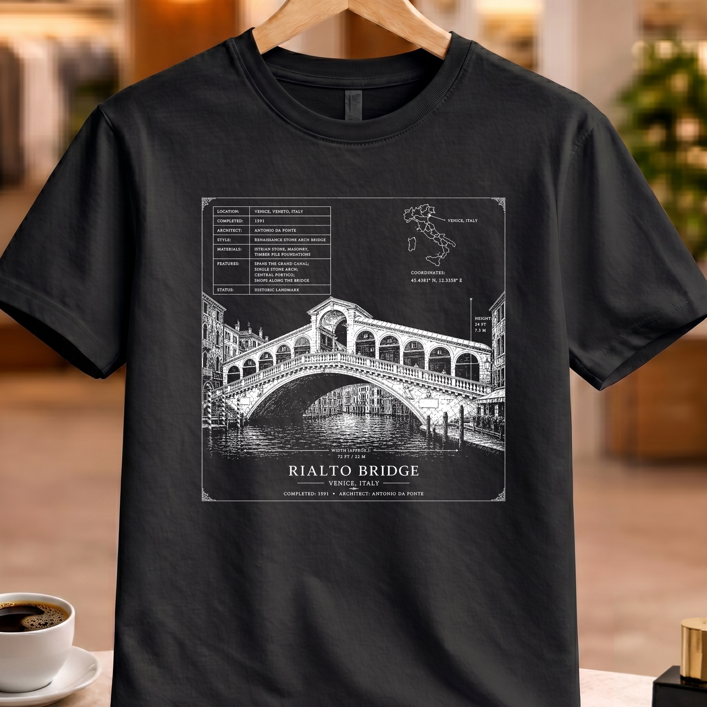 RIALTO BRIDGE TECHNICAL TEE