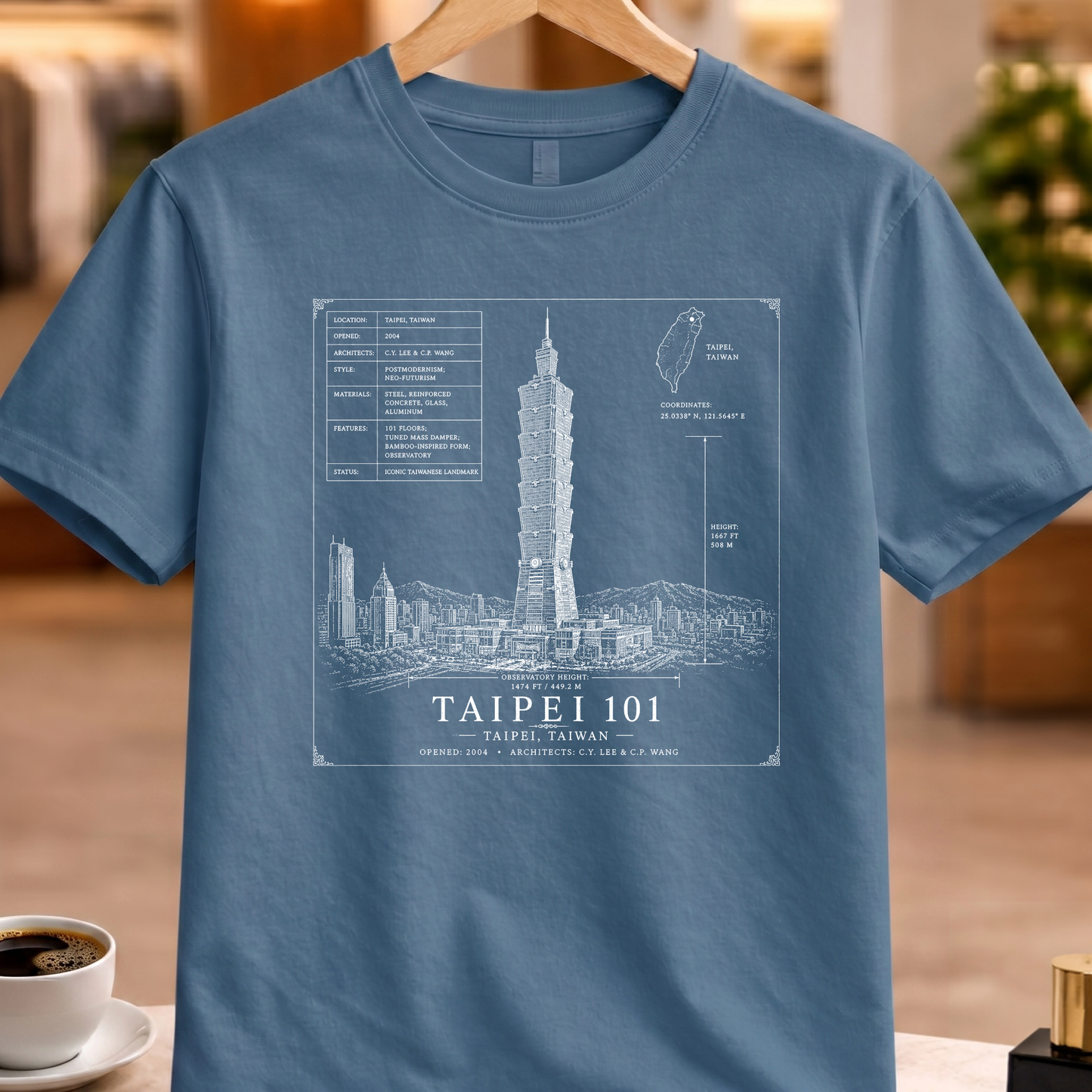 TAIPEI 101 TECHNICAL TEE