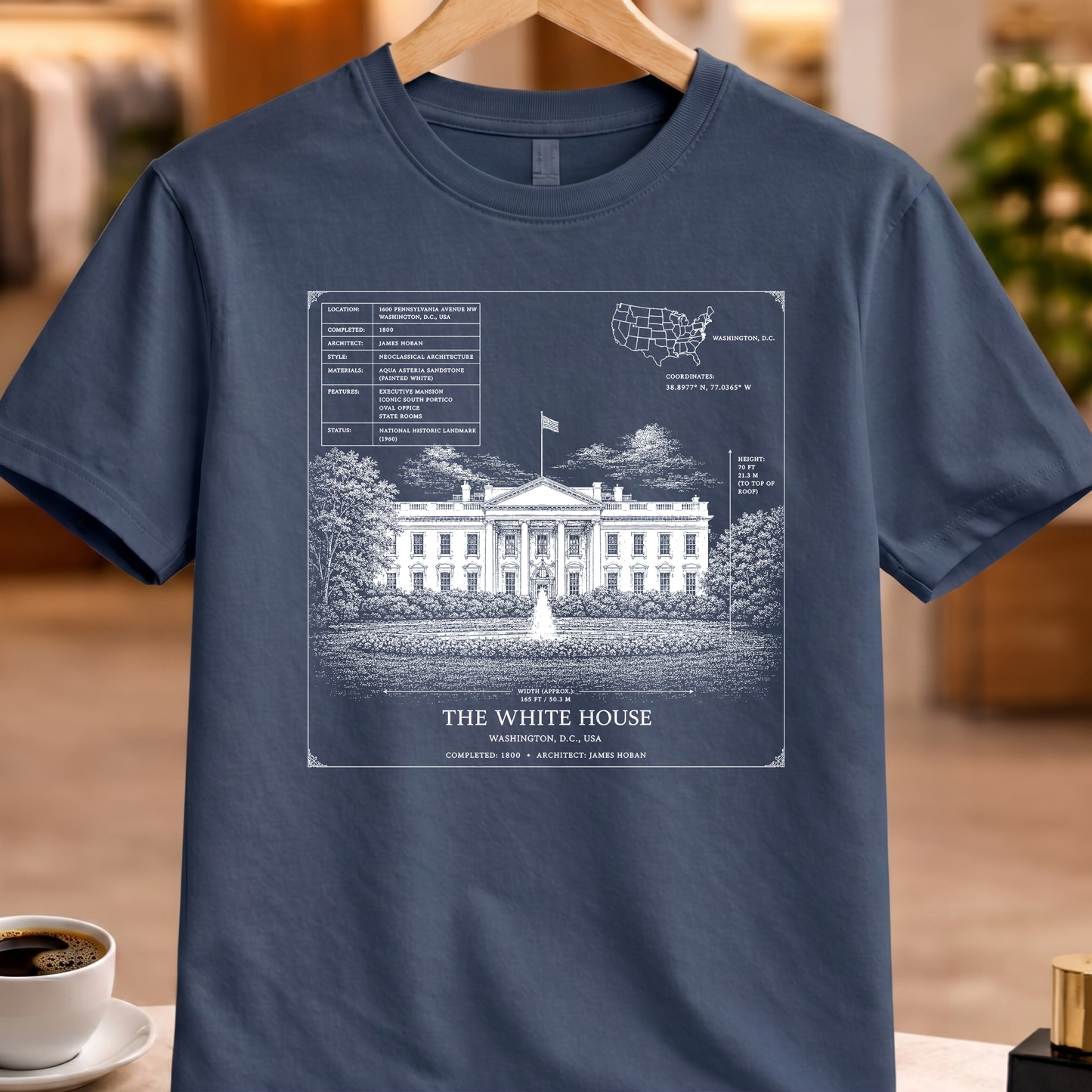 THE WHITE HOUSE TECHNICAL TEE