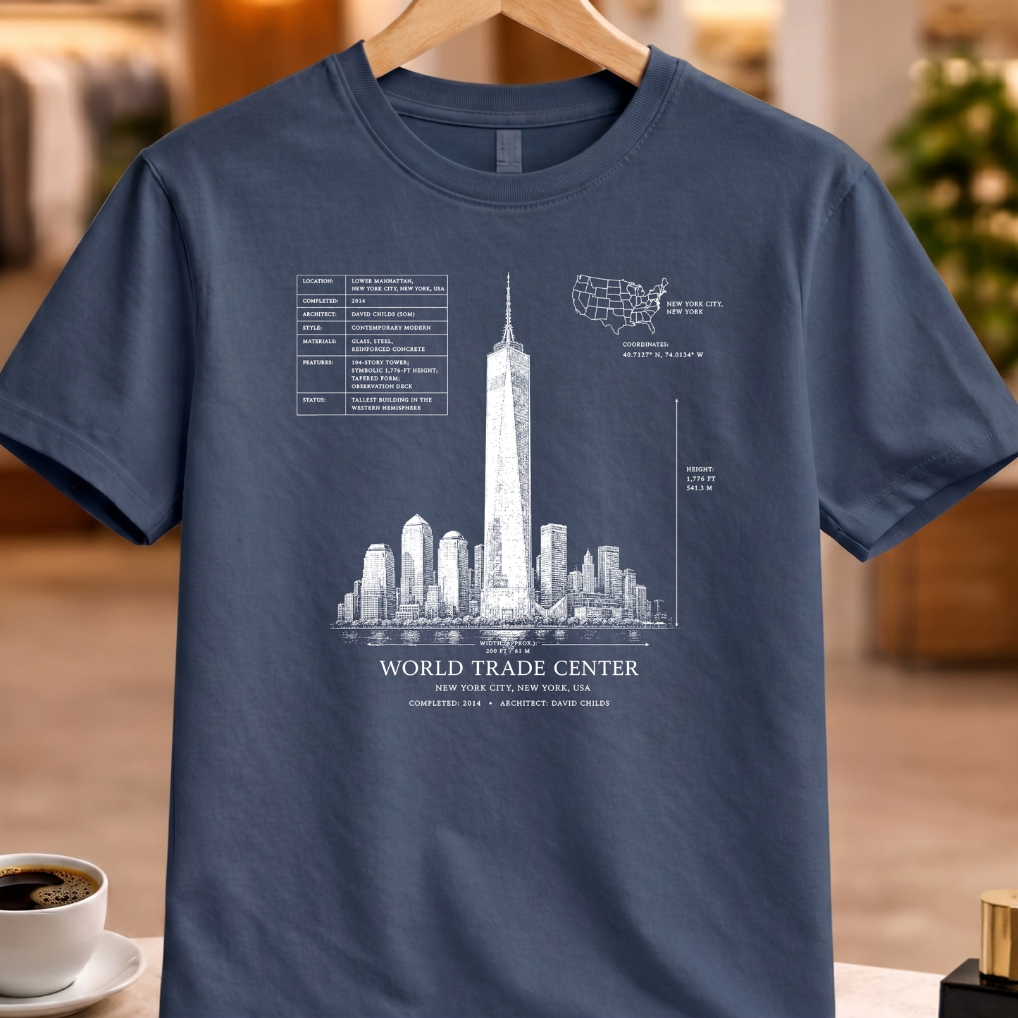 WORLD TRADE CENTER TECHNICAL TEE