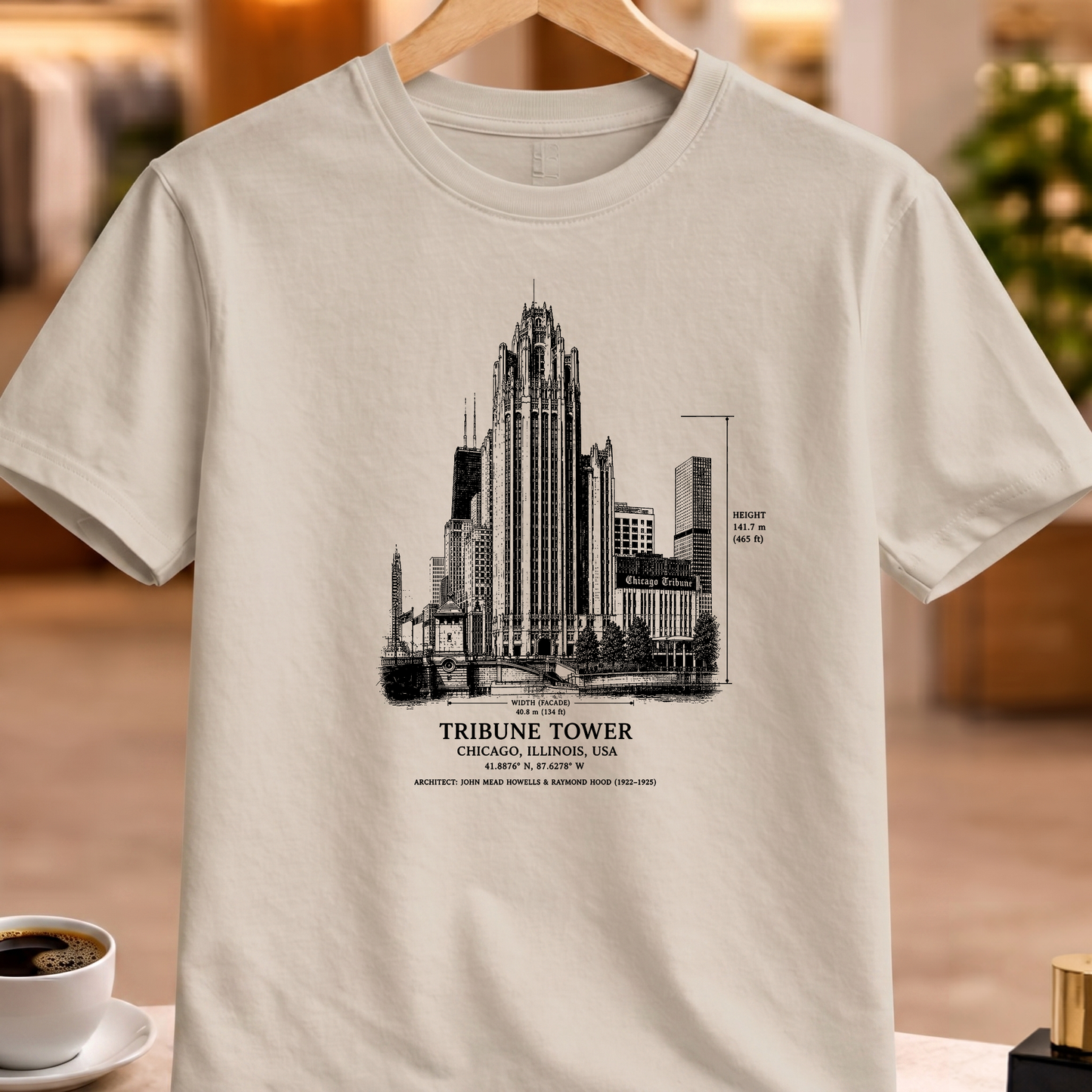 TRIBUNE TOWER STRUCTURAL TEE