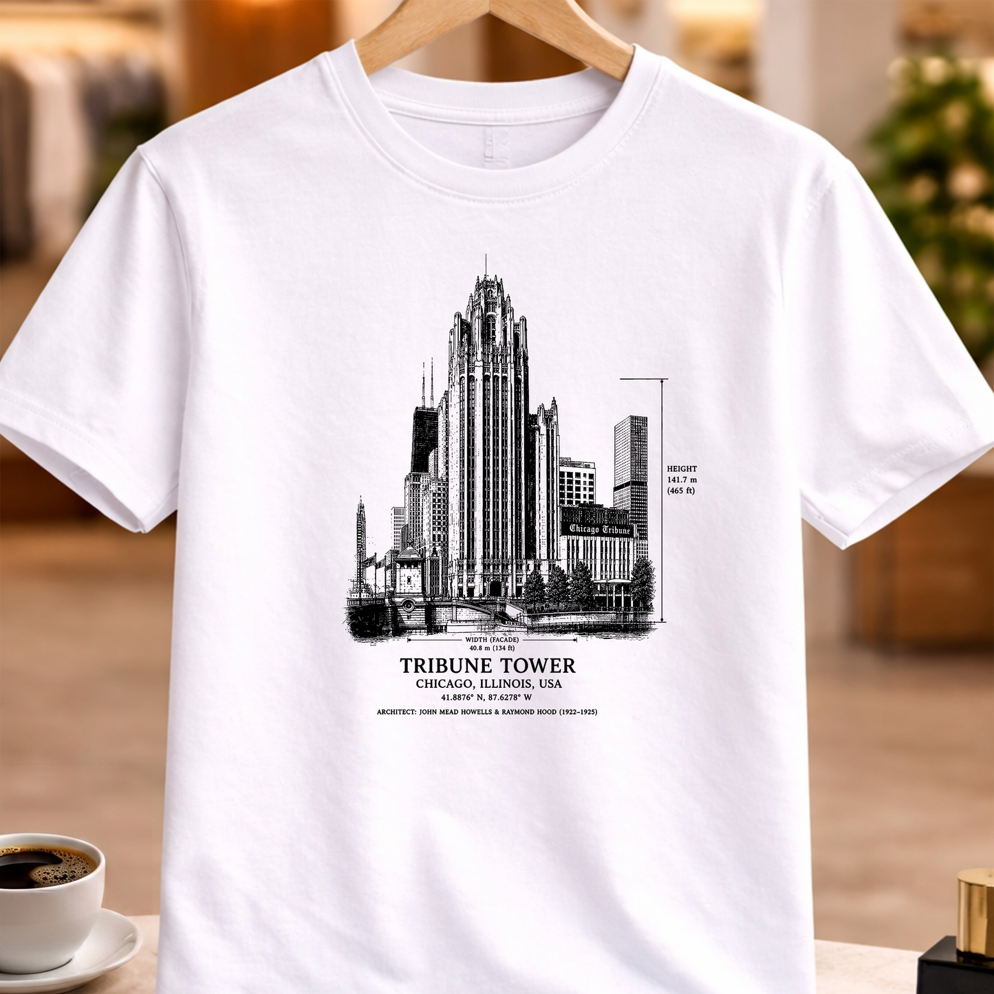 TRIBUNE TOWER STRUCTURAL TEE