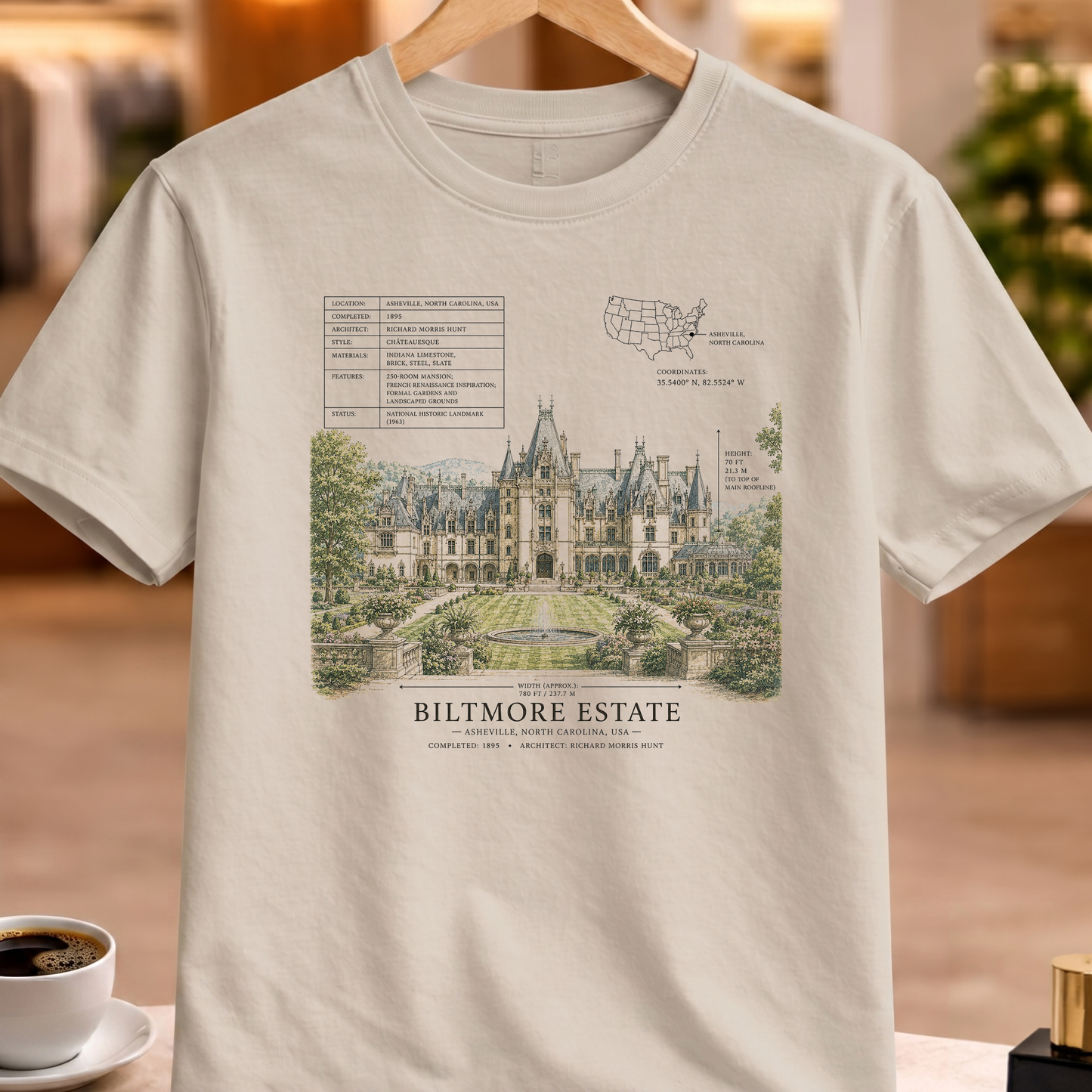 HERITAGE STRUCTURAL BILTMORE ESTATE TEE