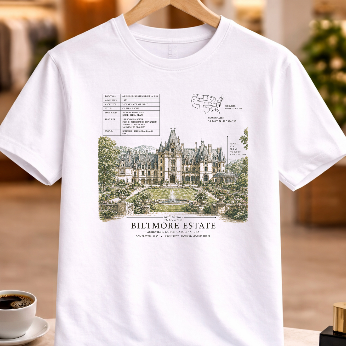 HERITAGE STRUCTURAL BILTMORE ESTATE TEE