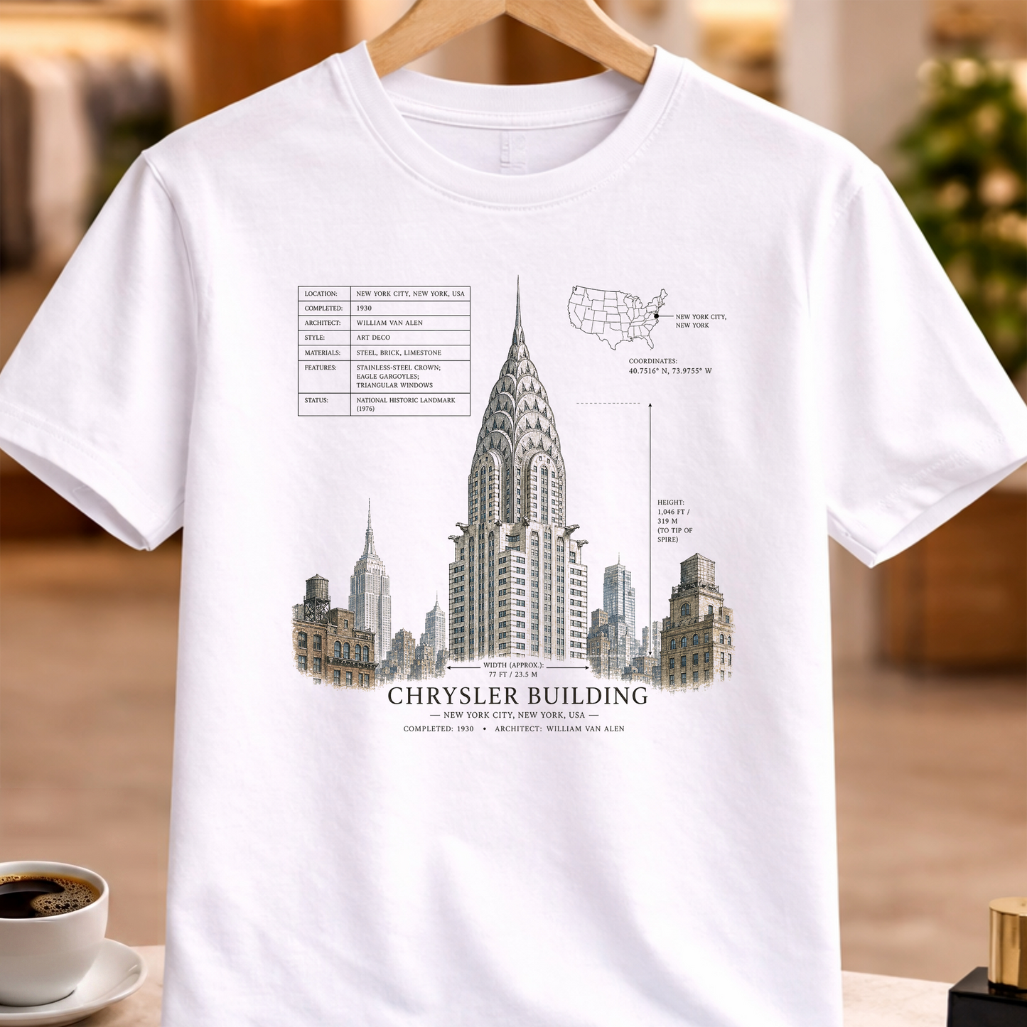 HERITAGE STRUCTURAL CHRYSLER BUILDING TEE